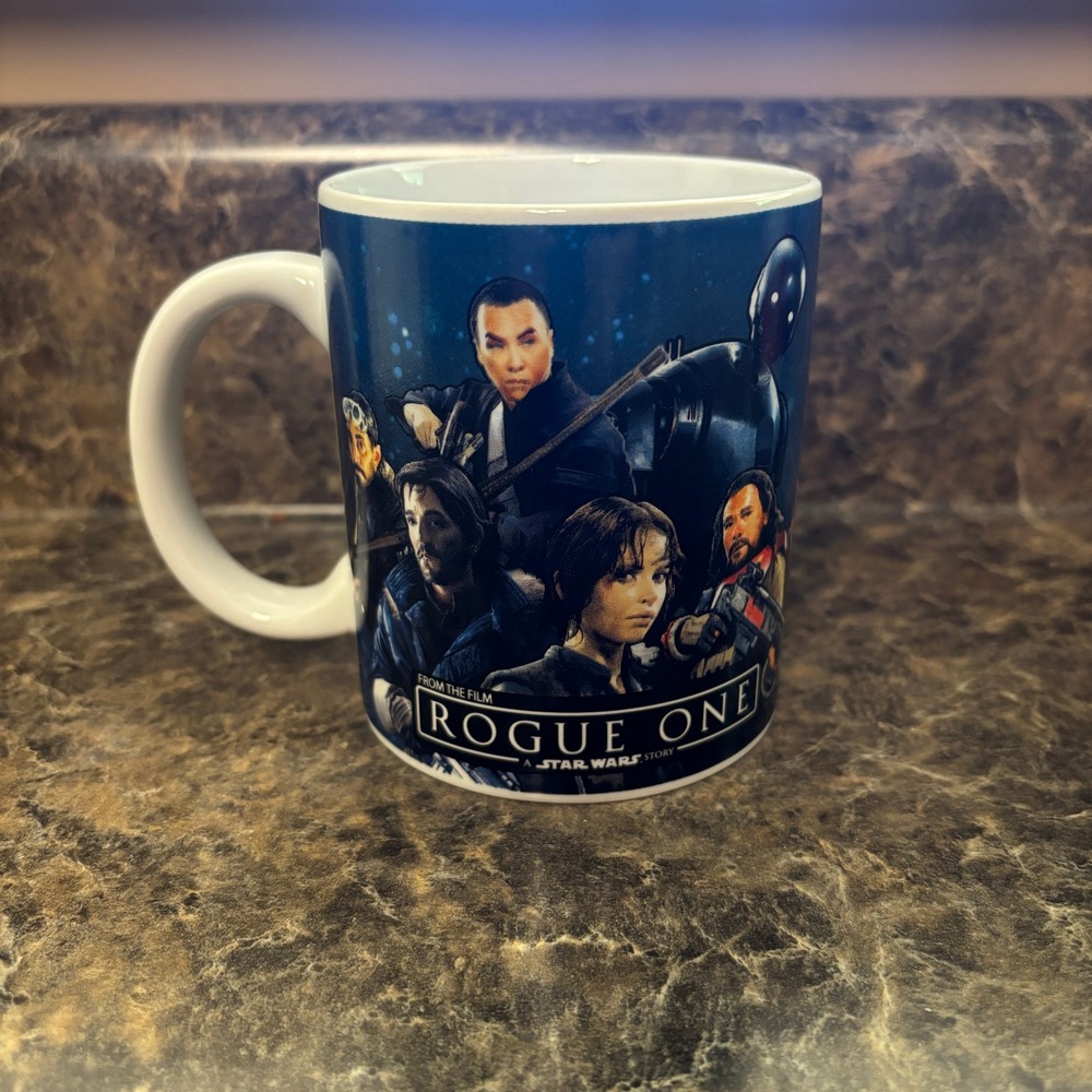 Star Wars: Rogue One "Join the Rebellion!" Ceramic Coffee Mug - GREAT condition